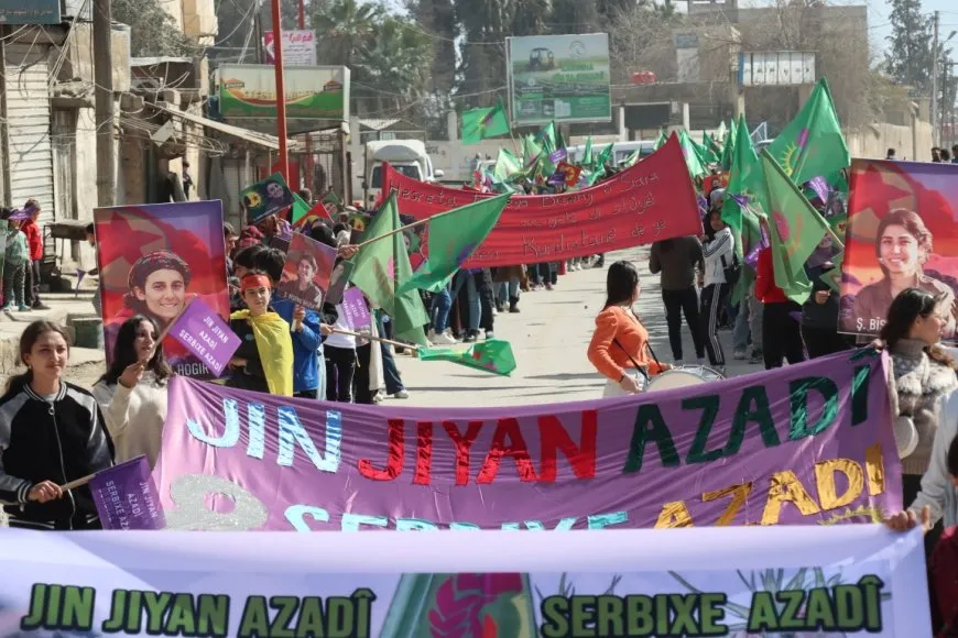 Li Bakur û Rojhilatê Sûriyeyê çalakiyên 8ˊê Adarê