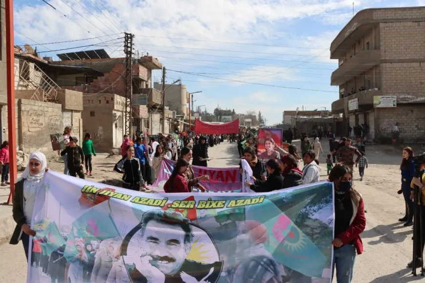 Li Bakur û Rojhilatê Sûriyeyê çalakiyên 8ˊê Adarê