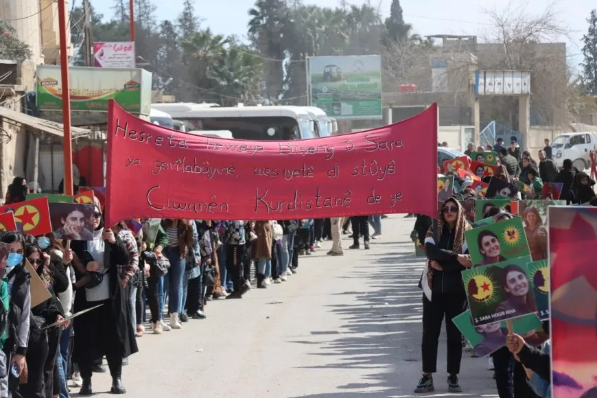 Li Bakur û Rojhilatê Sûriyeyê çalakiyên 8ˊê Adarê