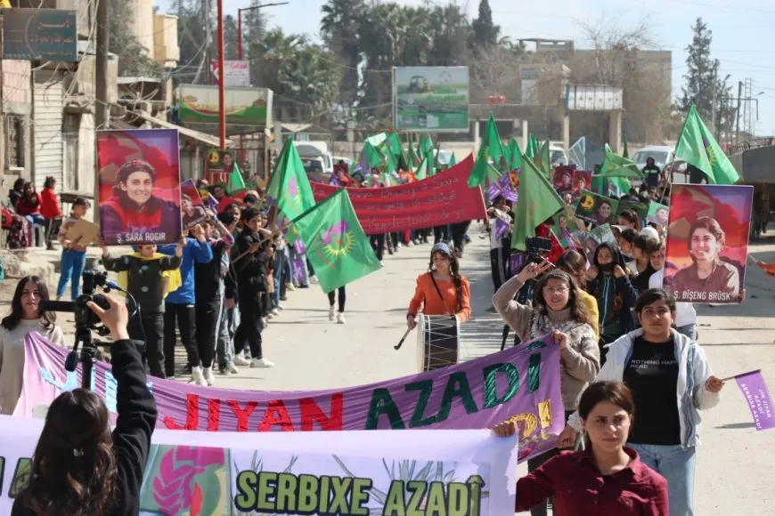 Li Bakur û Rojhilatê Sûriyeyê çalakiyên 8ˊê Adarê