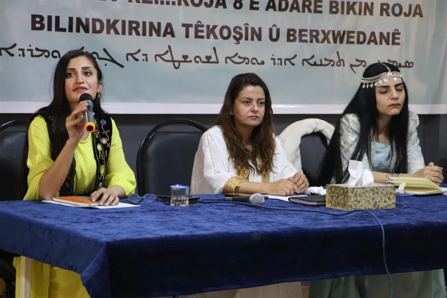 Di çalakiyên 8`ê Adarê de banga mezinkirina têkoşînê hate kirin