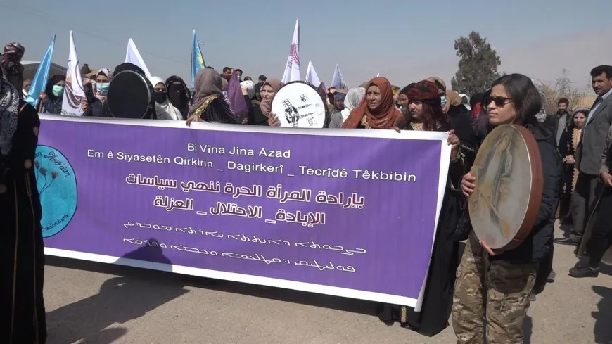 Di çalakiyên 8`ê Adarê de banga mezinkirina têkoşînê hate kirin