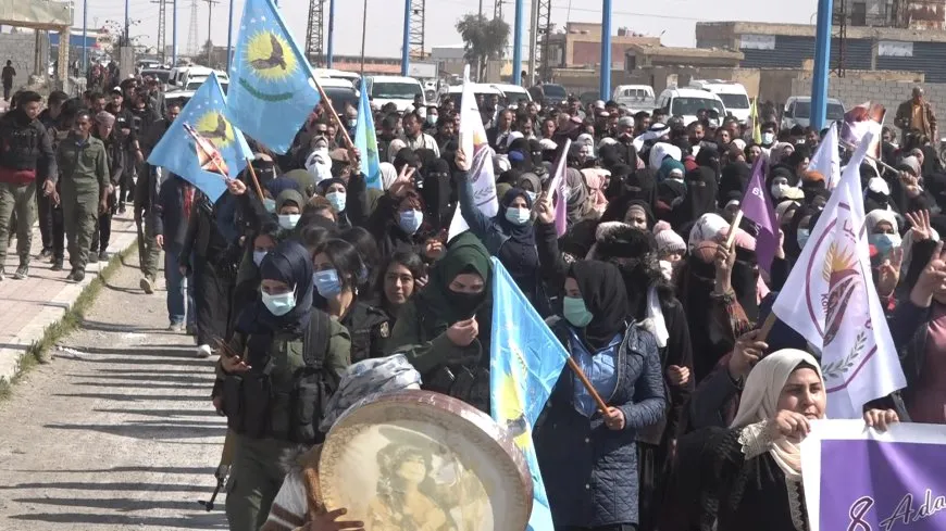 Di çalakiyên 8`ê Adarê de banga mezinkirina têkoşînê hate kirin