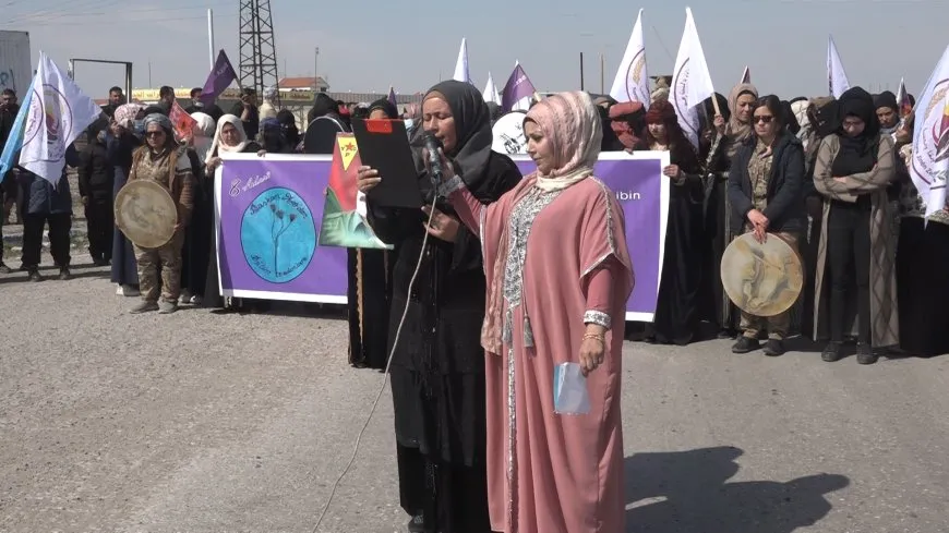 Di çalakiyên 8`ê Adarê de banga mezinkirina têkoşînê hate kirin