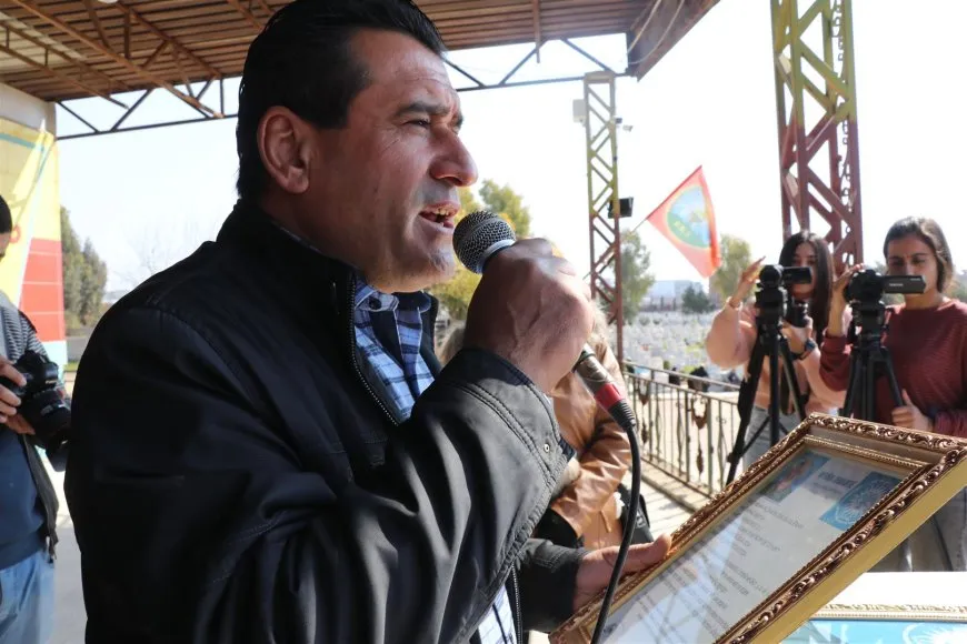 Şehîd Nîzamedîn Silêman hate oxirkirin