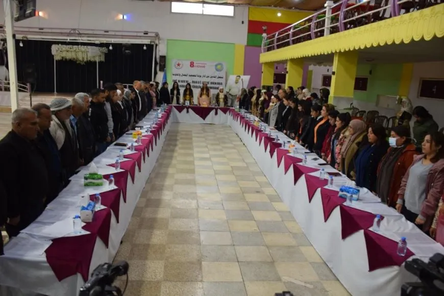 Di nava çalakiyên 8`ê Adarê de çandina daran û serdana saziyan