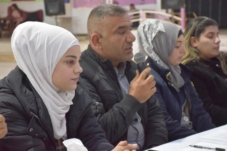 Di nava çalakiyên 8`ê Adarê de çandina daran û serdana saziyan