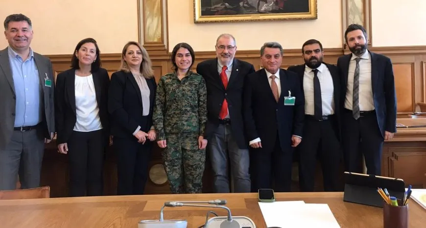 YPJ û Rêveberiya Xweser li Îtalyayê hevdîtin pêk anî