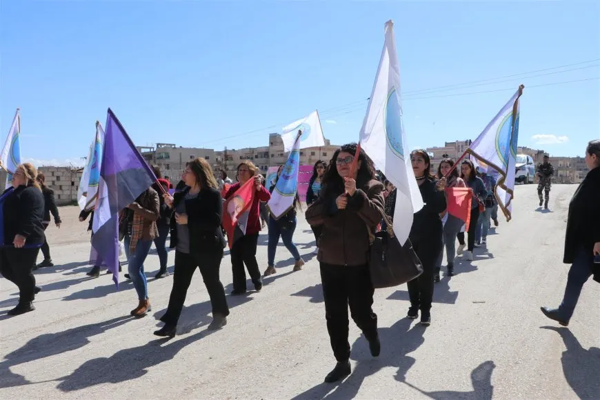 Li Bakur û Rojhilatê Sûriyeyê çalakiyên 8ˊê Adarê