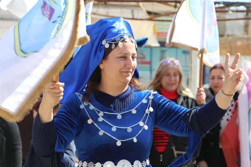 Li Bakur û Rojhilatê Sûriyeyê çalakiyên 8ˊê Adarê