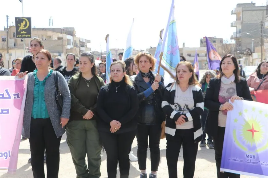 Li Bakur û Rojhilatê Sûriyeyê çalakiyên 8ˊê Adarê