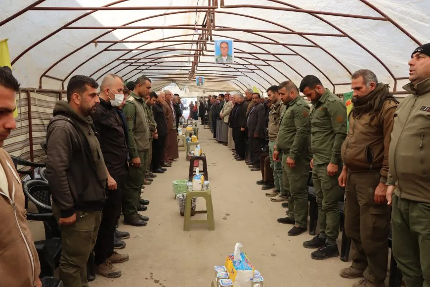 Şêniyên Qamişlo sersaxî da malbata şehîd Ferhan Hacî