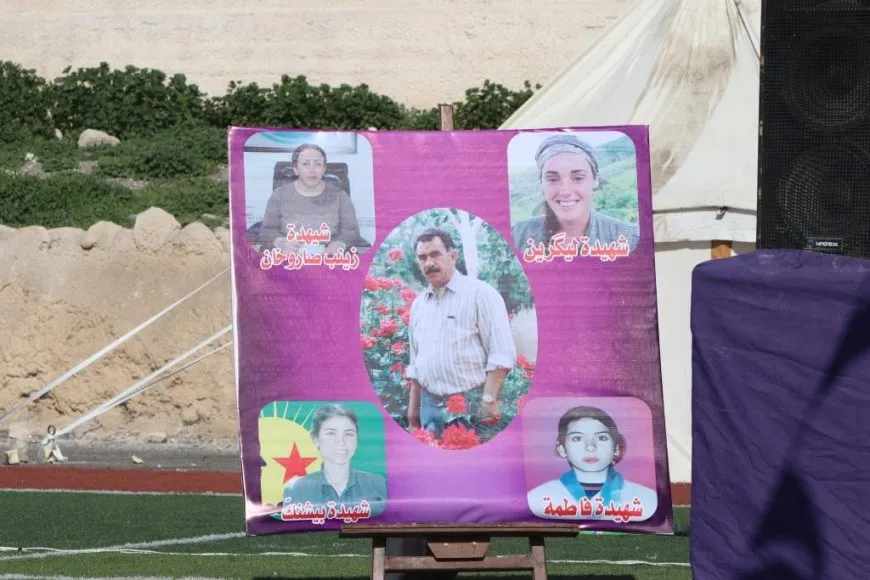 Jinên Minbicê: Em ê di şikandina bendên koletiyê de têkoşînê dewam bikin