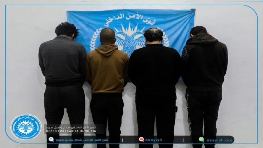 Hêzên Ewlekariya Hundirîn şebekeyeke dizan girt
