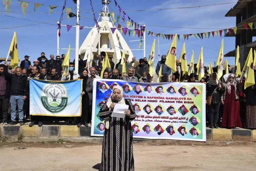 Şehîdên Serhildana Qamişloyê hatin bibîranîn