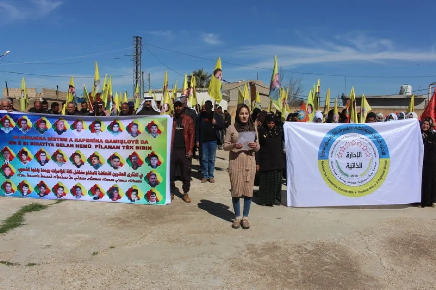 Şehîdên Serhildana Qamişloyê hatin bibîranîn