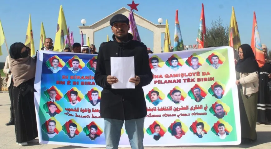 Şehîdên Serhildana Qamişloyê hatin bibîranîn
