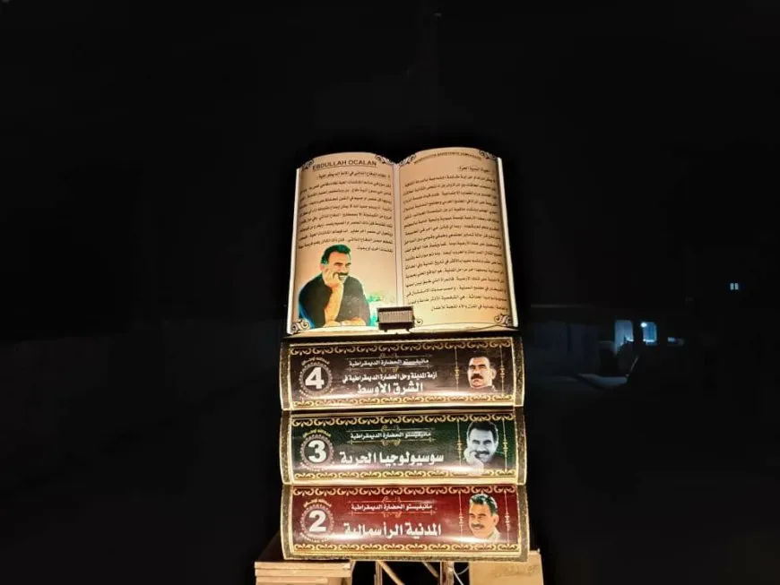 Li Çilaxa peykerê pirtûkên Rêber Abdullah Ocalan