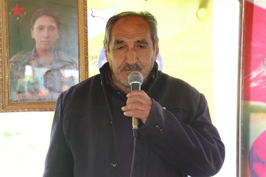 Xelkê Amûdê sersaxî da malbata şehîd Rohat Hesekê