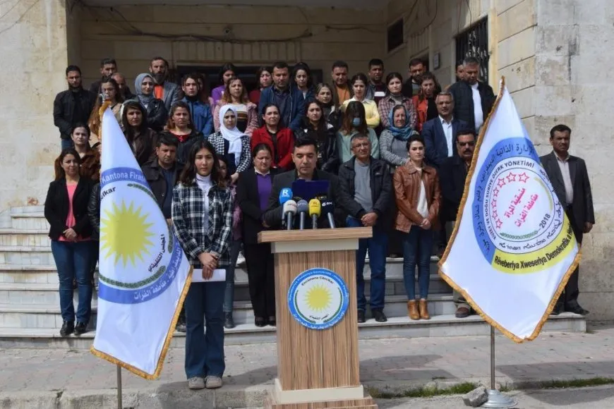 Rêveberiya Kantona Firatê qurbaniyên komkujiya Helebceyê bi bîr anîn