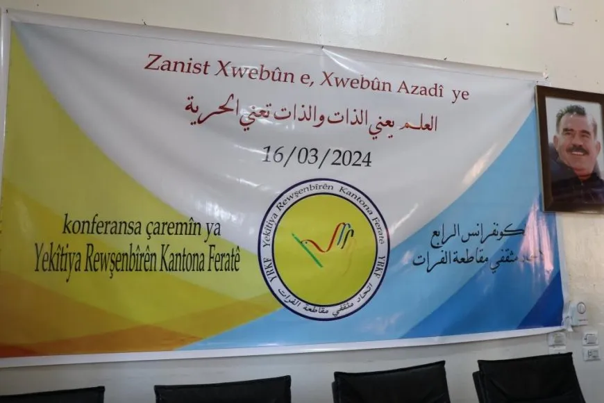 Yekitiya Rewşenbîran a Kantona Firatê konferansa xwe li dar xist