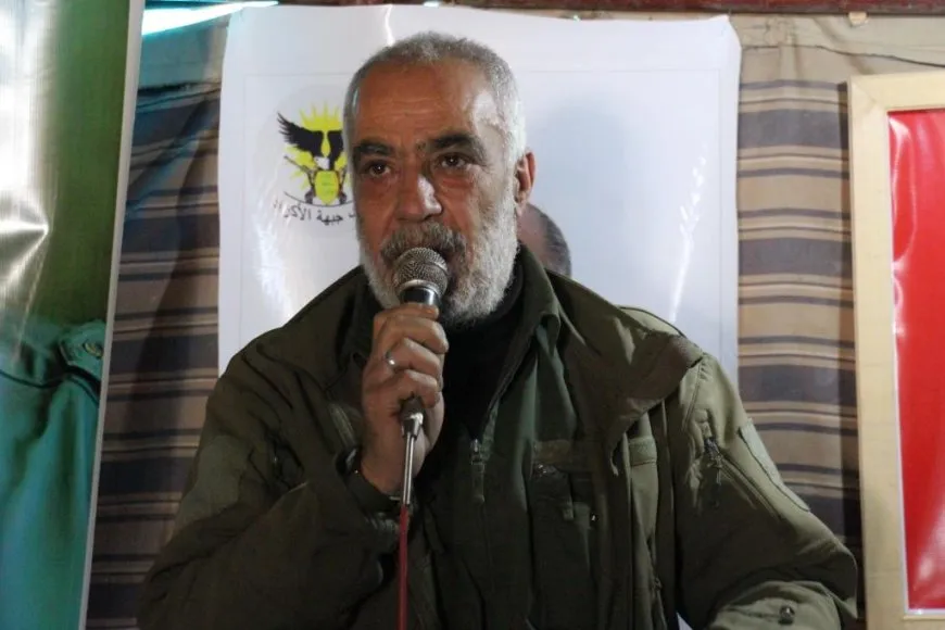 Şêniyên Minbicê sersaxî da malbata şehîd Ehmed El Kurdî