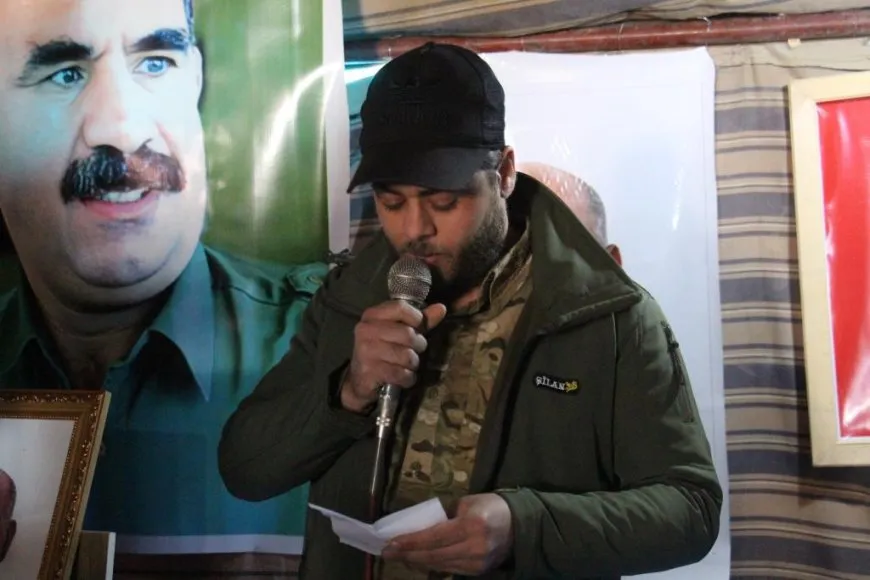 Şêniyên Minbicê sersaxî da malbata şehîd Ehmed El Kurdî