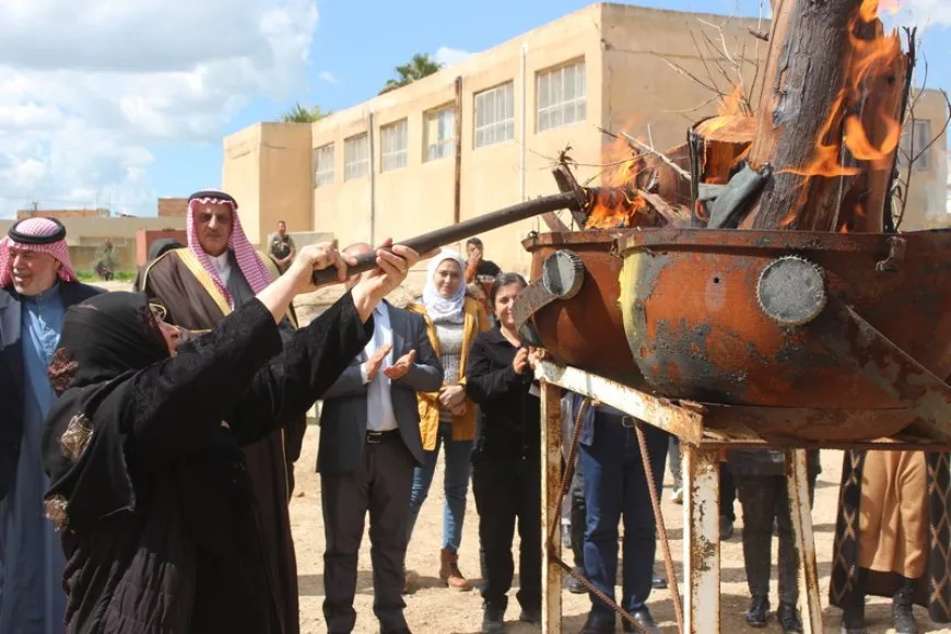 Li herêma Bakur û Rojhilatê Sûriyeyê agirê Newrozê tê pêxistin