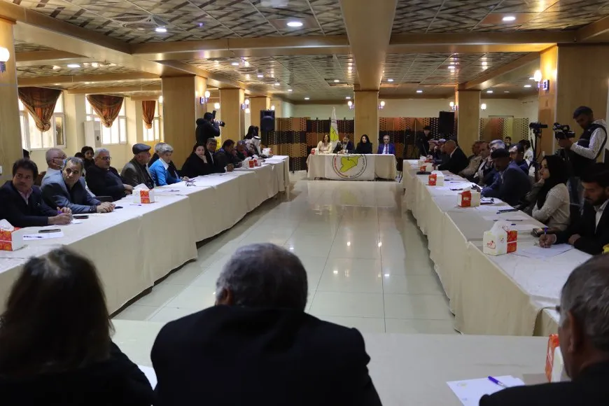 MSDˊê li ser serhildana 12ˊyê Adarê, tevgera Sûriyeyê û Efrînê panelek li dar xist