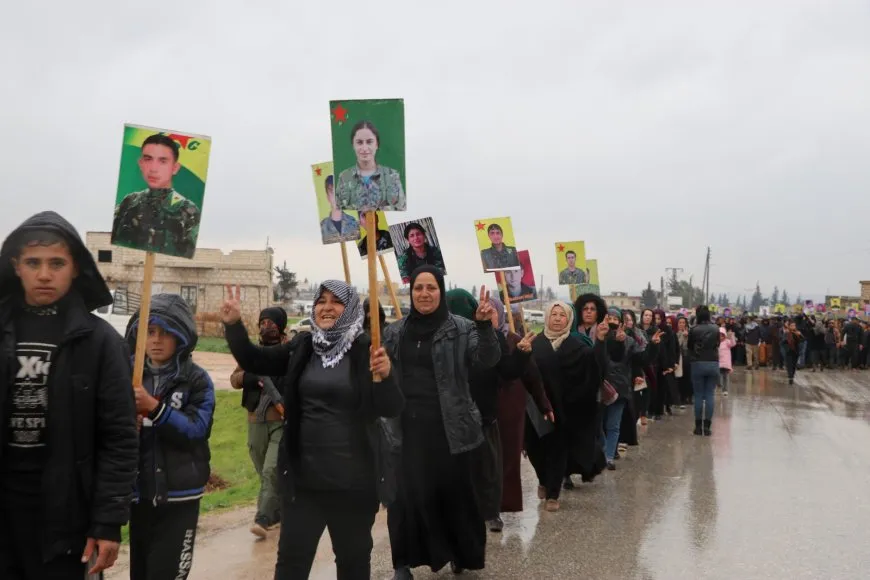 Şêniyên Efrînê: Em ê Berxwedana Serdemê mezin bikin û dagirkeriyê têk bibin