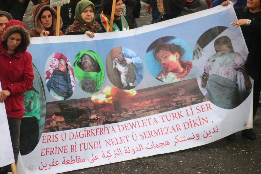 Şêniyên Efrînê: Em ê Berxwedana Serdemê mezin bikin û dagirkeriyê têk bibin