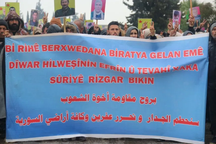 Şêniyên Efrînê: Em ê Berxwedana Serdemê mezin bikin û dagirkeriyê têk bibin