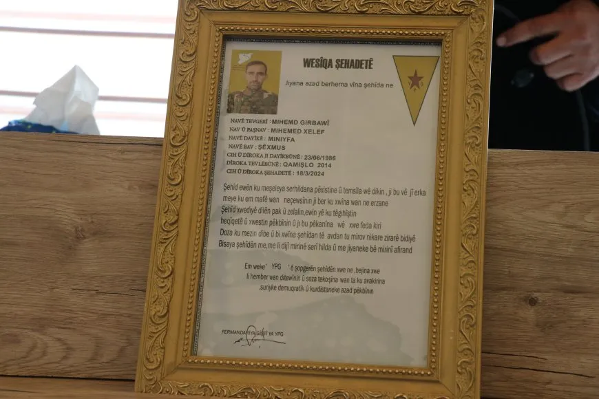 ‘Dema şehîd bibim li ser gora min binivîsin dest ji doz û welata xwe berneda’