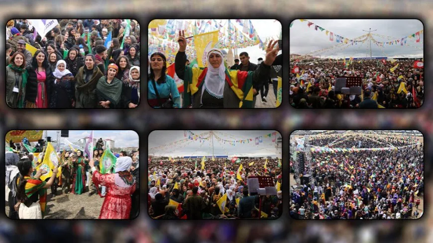 Li Bakurê Kurdistanê coşa Newrozê: Dema azadî û serkeftinê ye