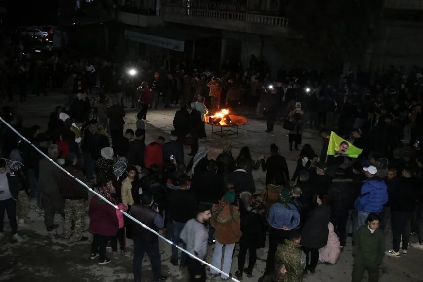 Ji pîrozbahiya şeva Newrozê: Pîrozbahiyên bê dê bi Rêbertî re bin