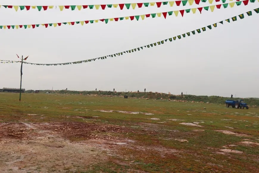 Newroza Kobanê, Şehba û Helebê ji ber barana dijwar taloq bû
