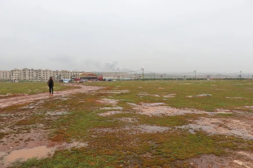 Newroza Kobanê, Şehba û Helebê ji ber barana dijwar taloq bû