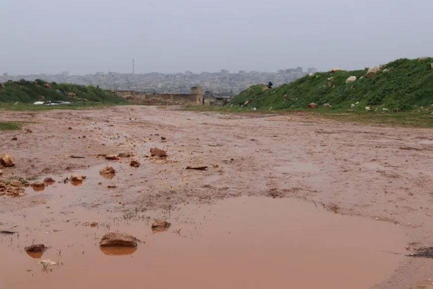 Newroza Kobanê, Şehba û Helebê ji ber barana dijwar taloq bû