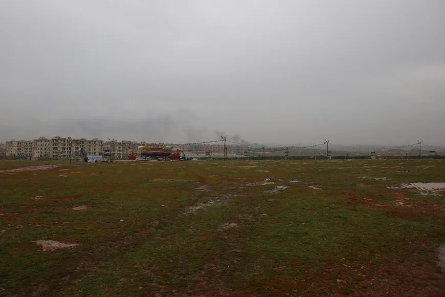 Newroza Kobanê, Şehba û Helebê ji ber barana dijwar taloq bû