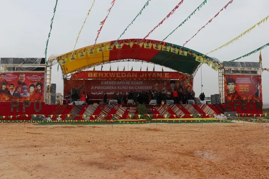 Newroza Kobanê, Şehba û Helebê ji ber barana dijwar taloq bû
