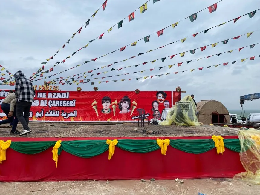 Newroza Kobanê, Şehba û Helebê ji ber barana dijwar taloq bû