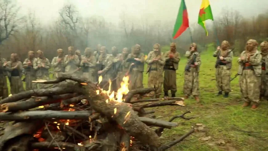 Li çiyayên Kurdistanê şahiya Newrozê