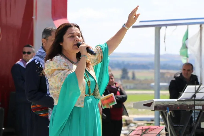 Ji pîrozbahiya li Şehbayê; ‘Bi rêhê gelê Efrînê em ê vegerê mîsoger bikin’