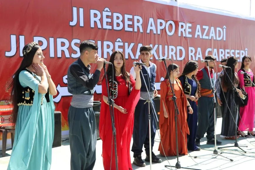 Newroza kantona Efrîn û Şehbayê bi dawî bû