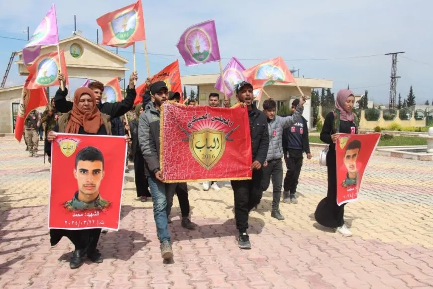Şervanê Meclisa Leşkerî ya Babê hat veşartin