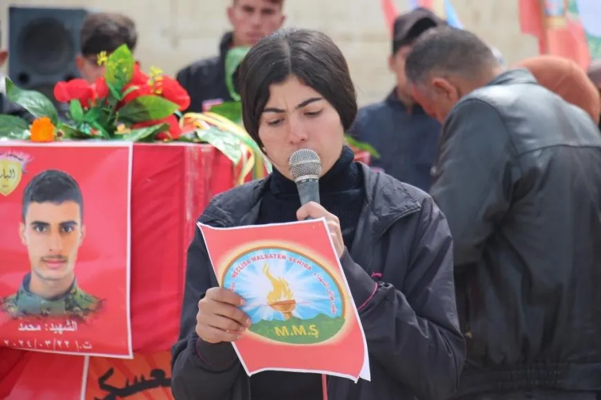 Şervanê Meclisa Leşkerî ya Babê hat veşartin