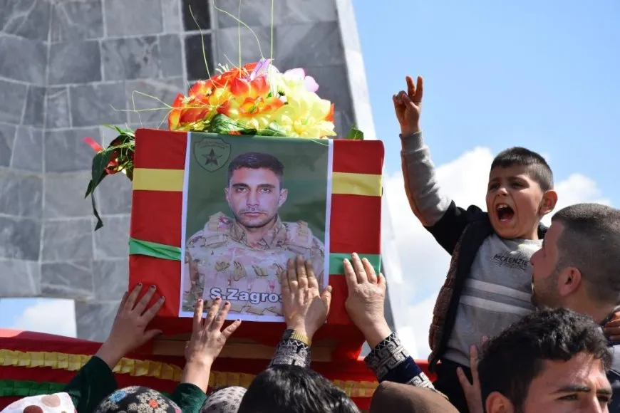 Şehîd Zagros bi merasîmekê hat oxirkirin