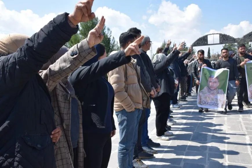 Şehîd Zagros bi merasîmekê hat oxirkirin