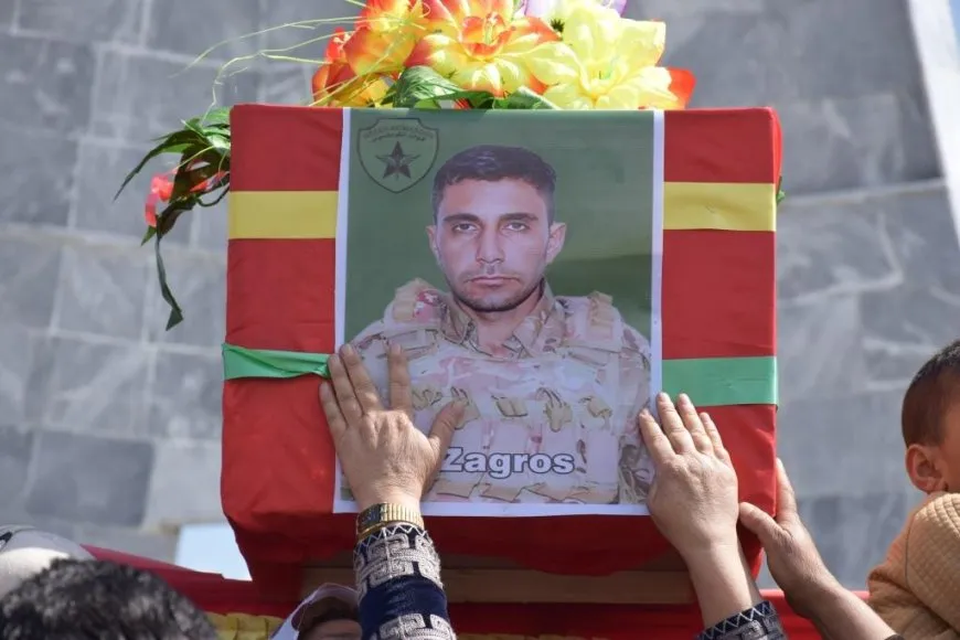Şehîd Zagros bi merasîmekê hat oxirkirin