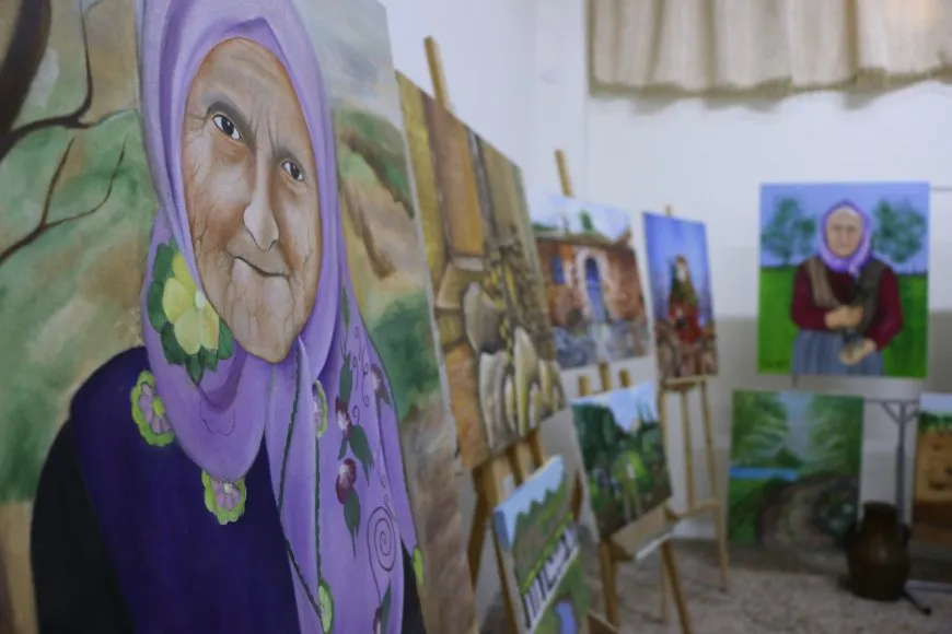 Li Helebê pêşangeha ‘Efrîn di dil de ye’